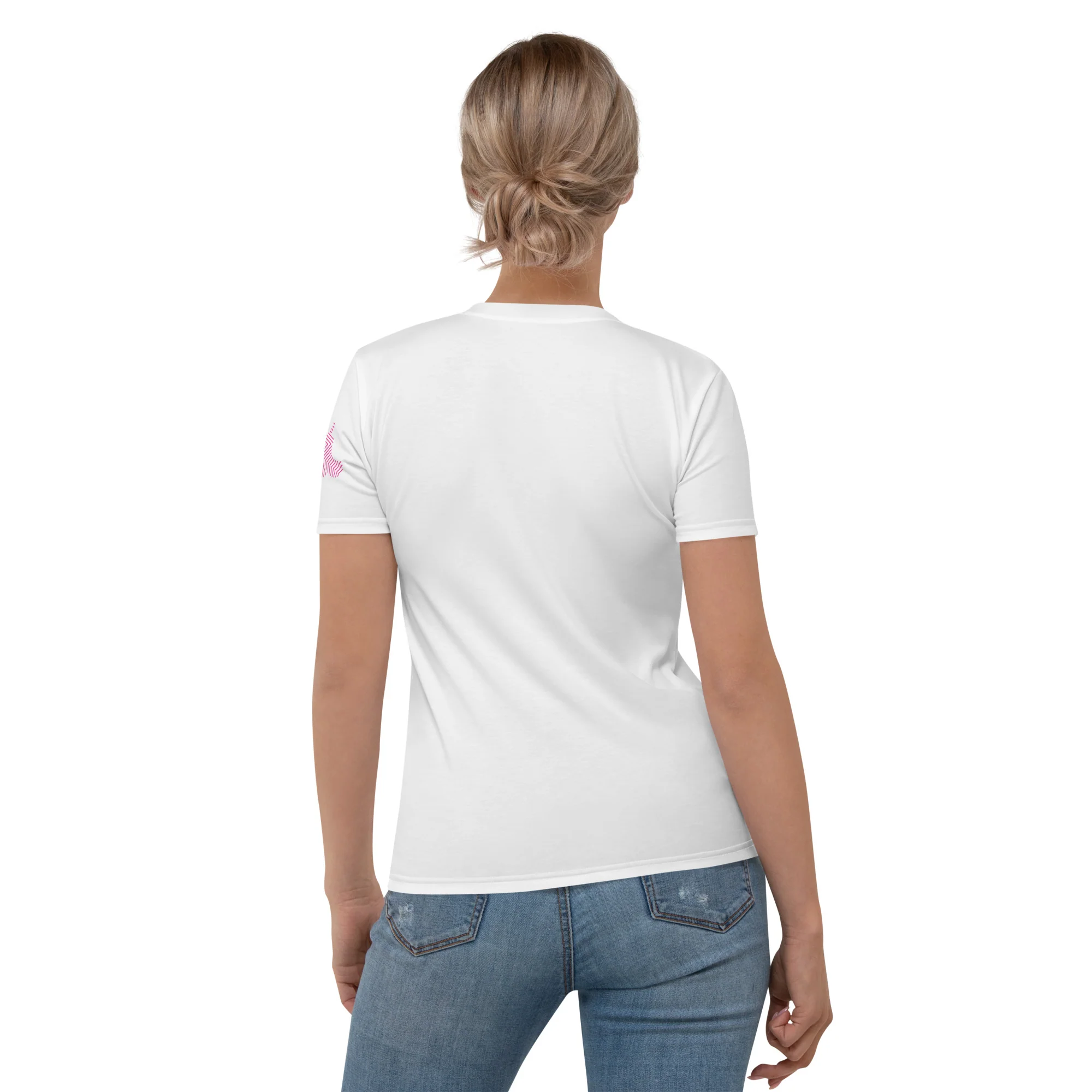 T-shirt pour Femme Caniche Rose – Image 2