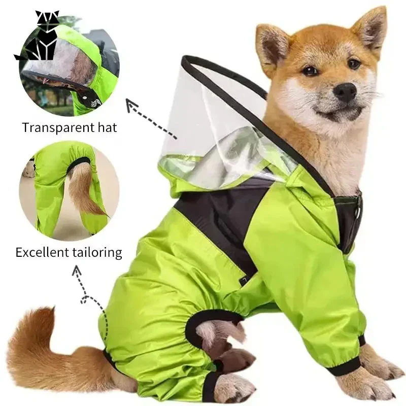 Capuche transparente pour chien - Protection optimale – Image 9